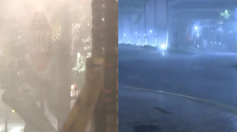 Δείτε συγκλονιστικό βίντεο από την σφοδρότητα του τυφώνα Ιρμα